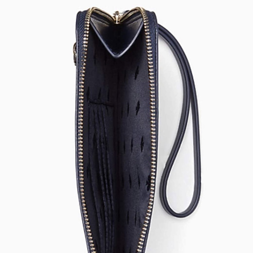 🆕 KATE SPADE I-ZIP WRISTLET - inchworm enchanted forest collection - Picture 4 of 8